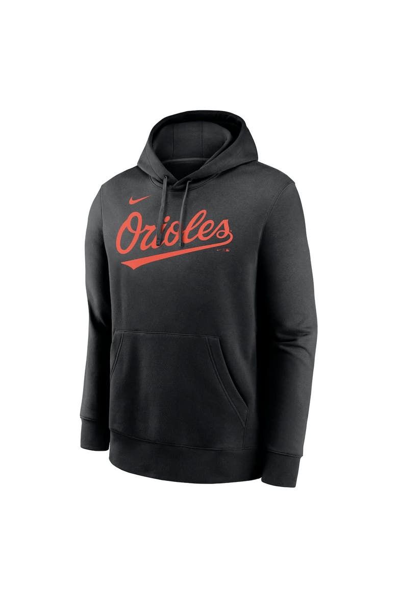 Men's Nike Adley Rutschman Black Baltimore Orioles Player Name & Number Club Pullover Hoodie, Alternate, color, Black