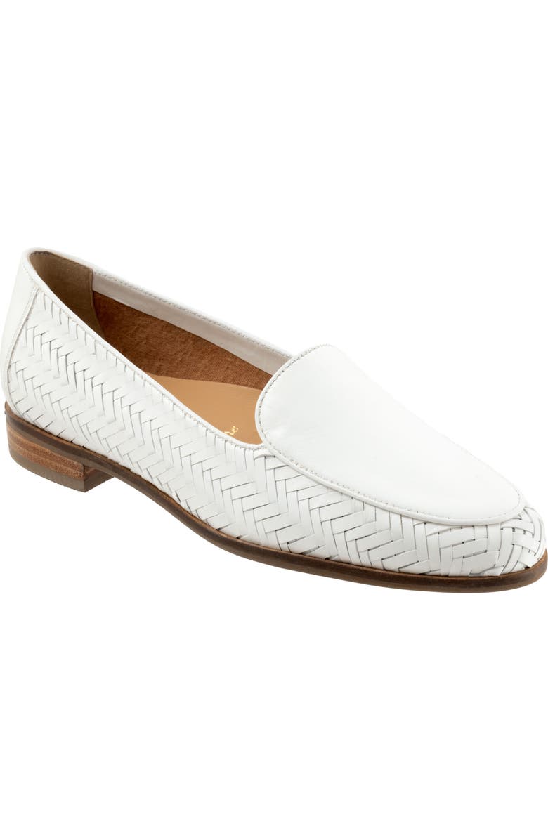 Trotters Lyric Loafer, Main, color, White
