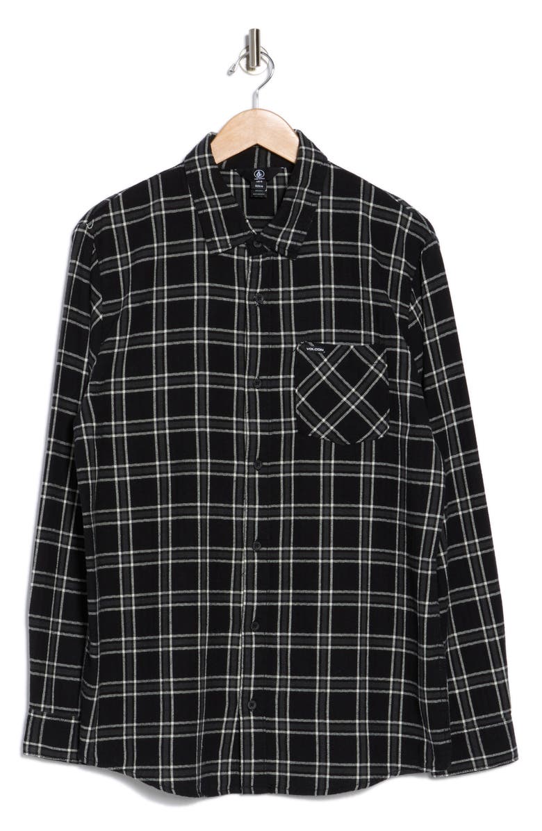 Volcom Loreto Classic Fit Flannel Button-Up Shirt, Alternate, color,
