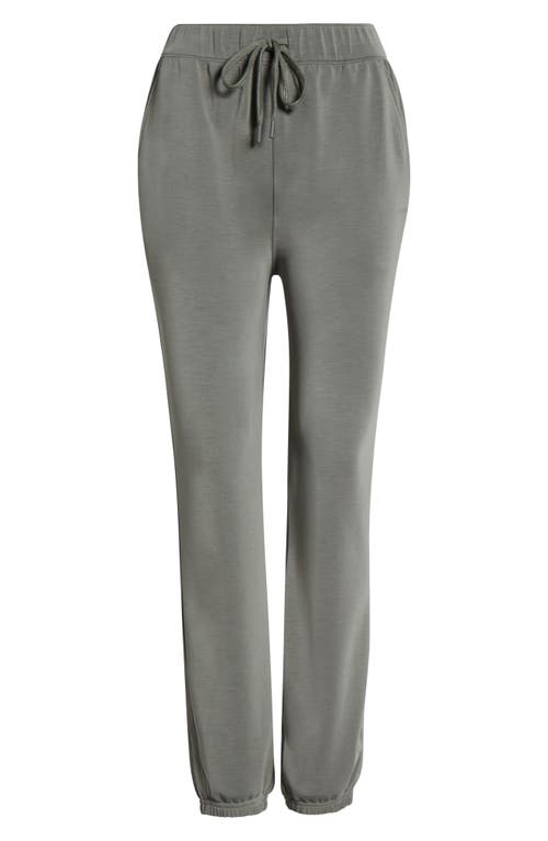 Prana Shea High Waist Drawstring Joggers In Gray
