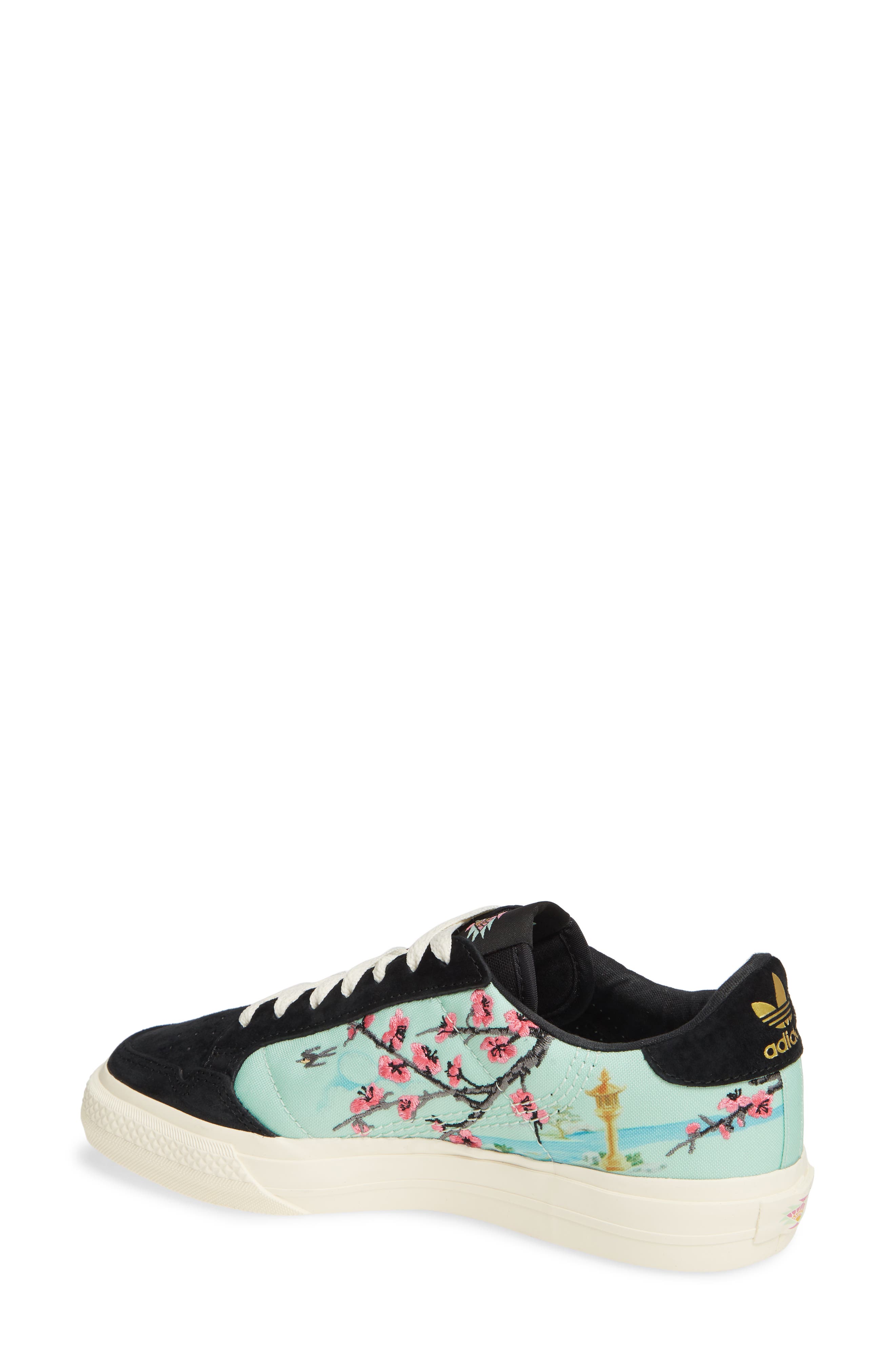 adidas Originals x AriZona Iced Tea Continental Vulc Embroidered Sneaker, Alternate, color, 