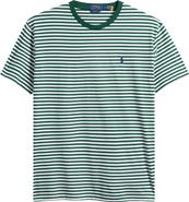 Polo Ralph Lauren Classic Fit Stripe Cotton Jersey T-Shirt