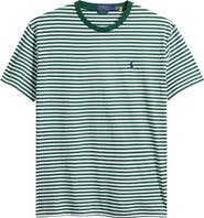 Polo Ralph Lauren Classic Fit Stripe Cotton Jersey T-Shirt