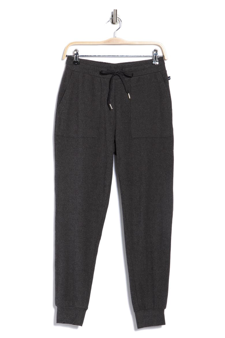 Tie Waist Joggers, Alternate, color, METEORITE HEATHER