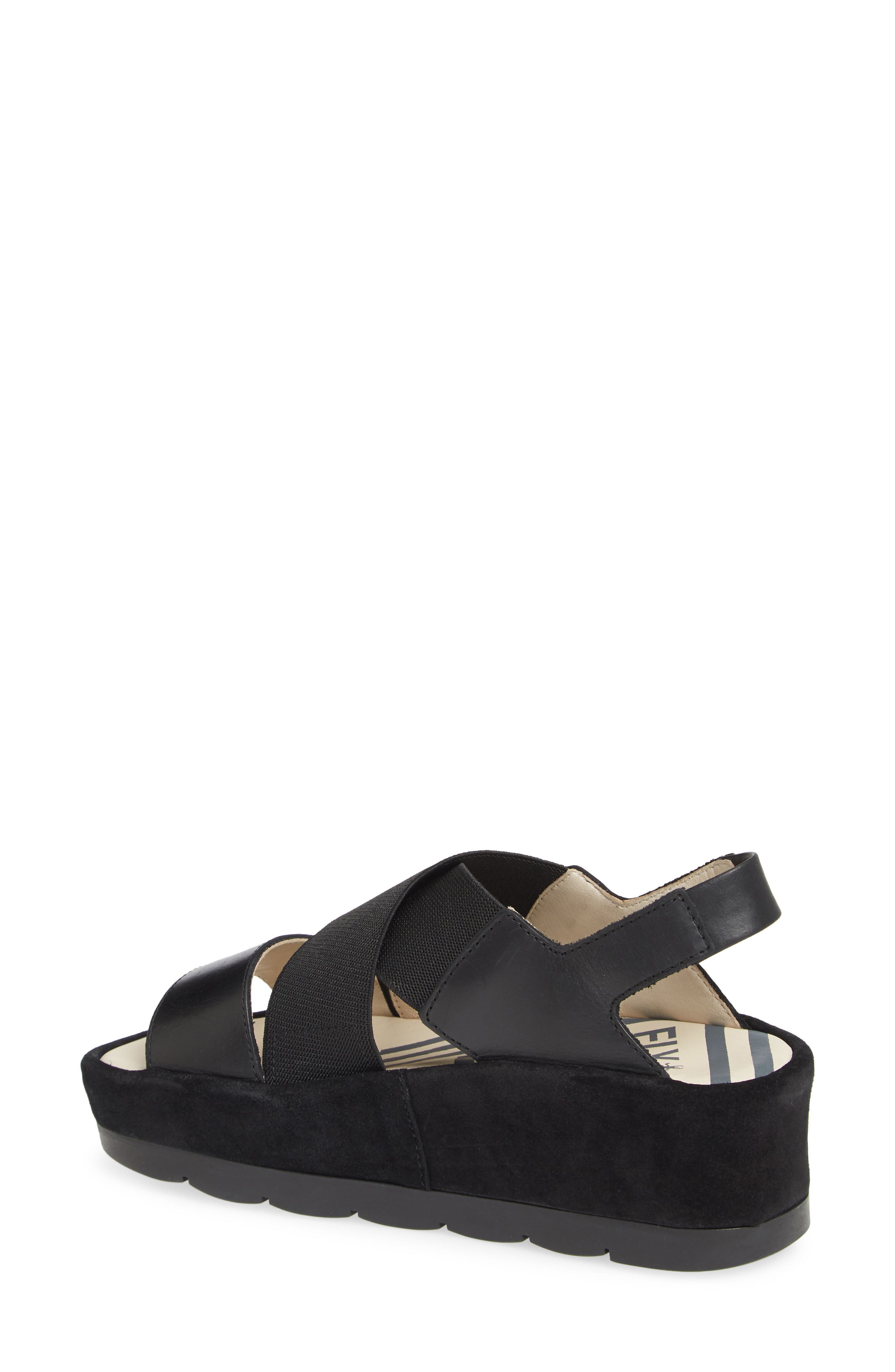 Fly London Bime Wedge Sandal, Alternate, color, 