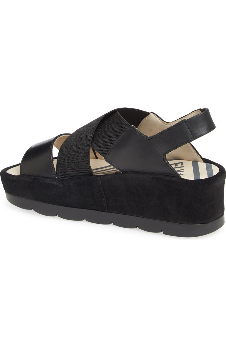 Fly London Bime Wedge Sandal, Alternate, color,