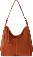 The Sak Los Feliz Bucket Hobo Leather Bag