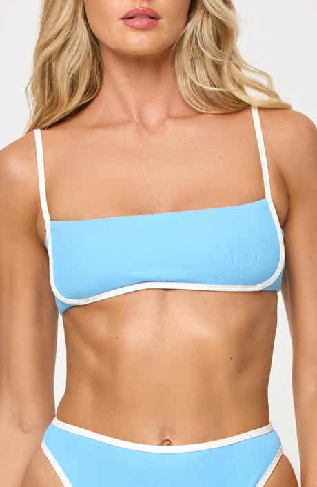 LSPACE Hazel Ribbed Bikini Top