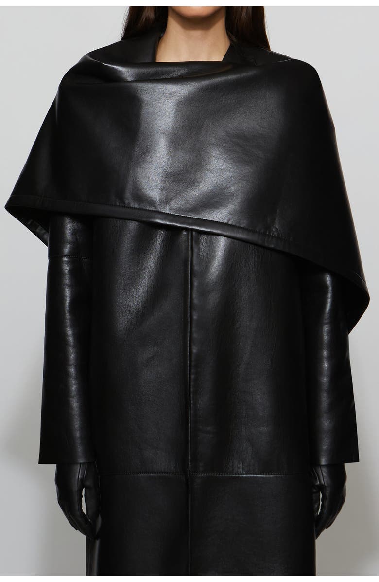 Et Ochs Wren Jacket In Leather, Alternate, color, Black