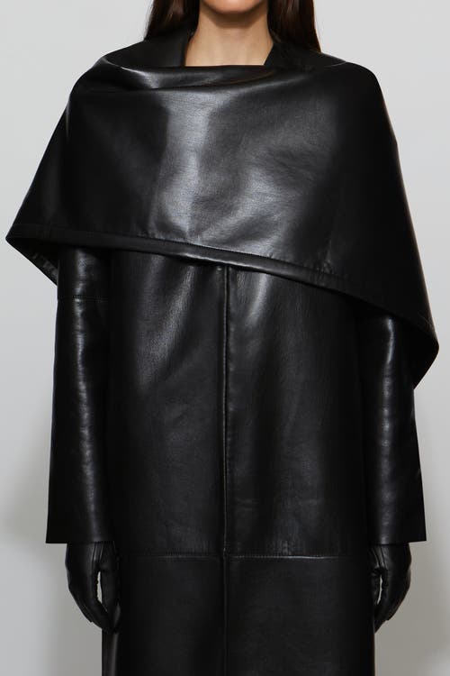 Et Ochs Wren Jacket In Leather In Black