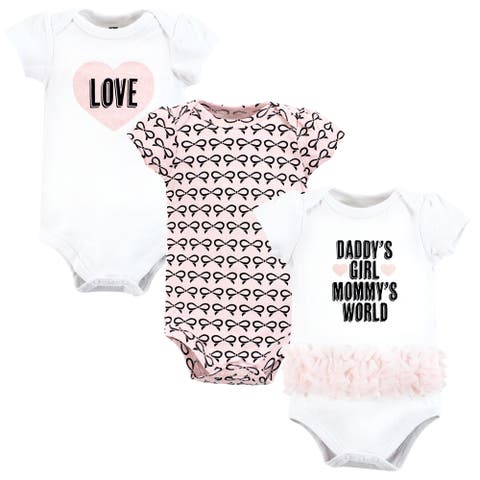 Comfortable All-Cotton Bodysuit 3Pk (Baby)