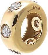 BY ADINA EDEN Diamond Scattered Rondelle Charm 14K
