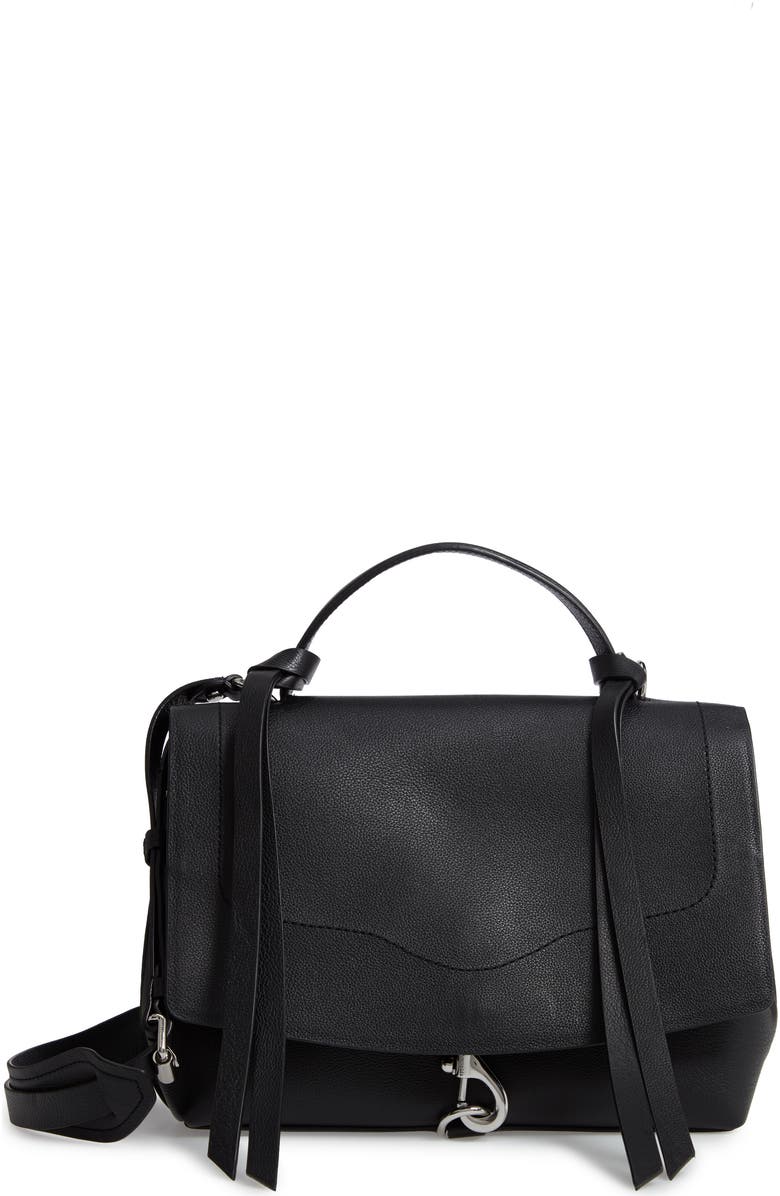 Rebecca Minkoff Stella Leather Satchel, Main, color,
