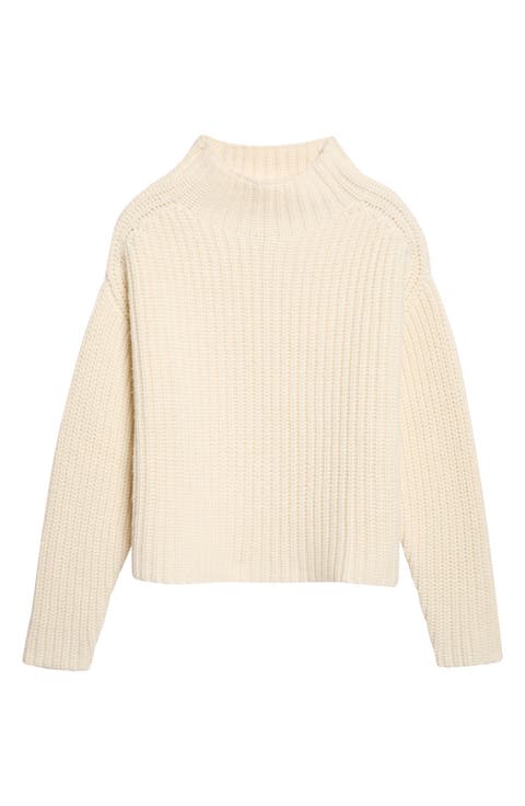 Isabella Rib Merino Wool & Cashmere Sweater