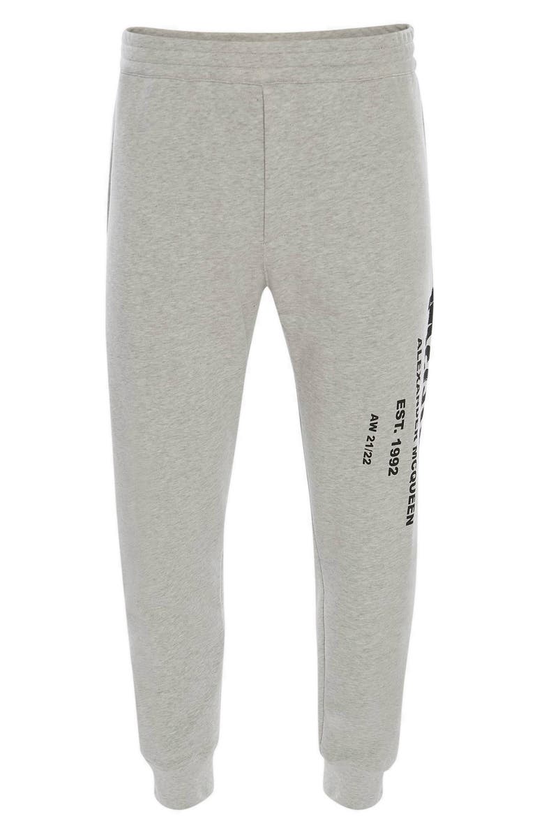 McQueen Alexander McQueen Graffiti Graphic Joggers, Alternate, color, 