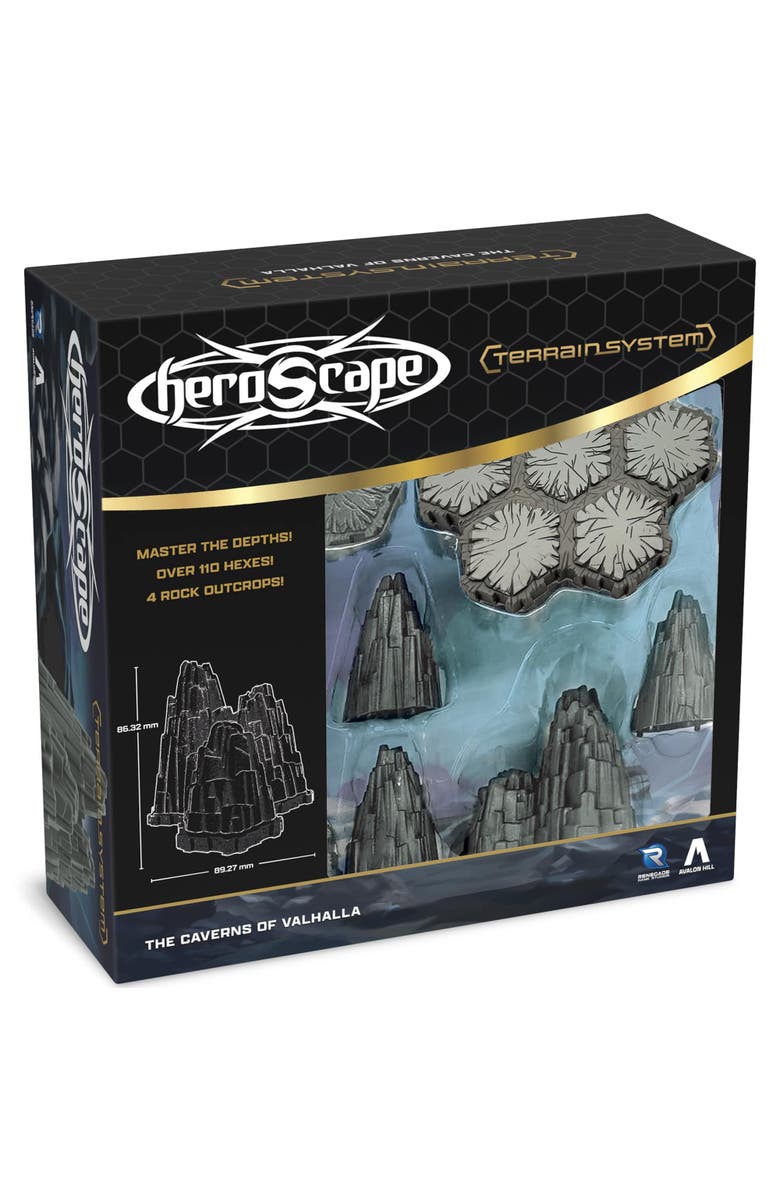 Renegade Game Studios Heroscape, The Caverns of Valhalla Terrain Expansion, Main, color, Multicolored