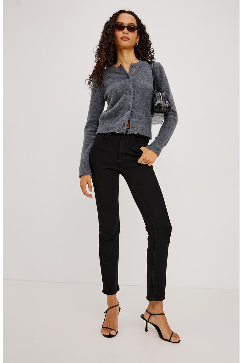 Bixby Straight Leg Jeans, Alternate, color, BLACKOUT