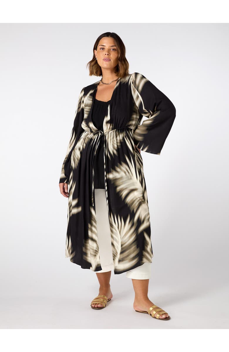 Live Unlimited Drawstring Coat, Main, color, Mono