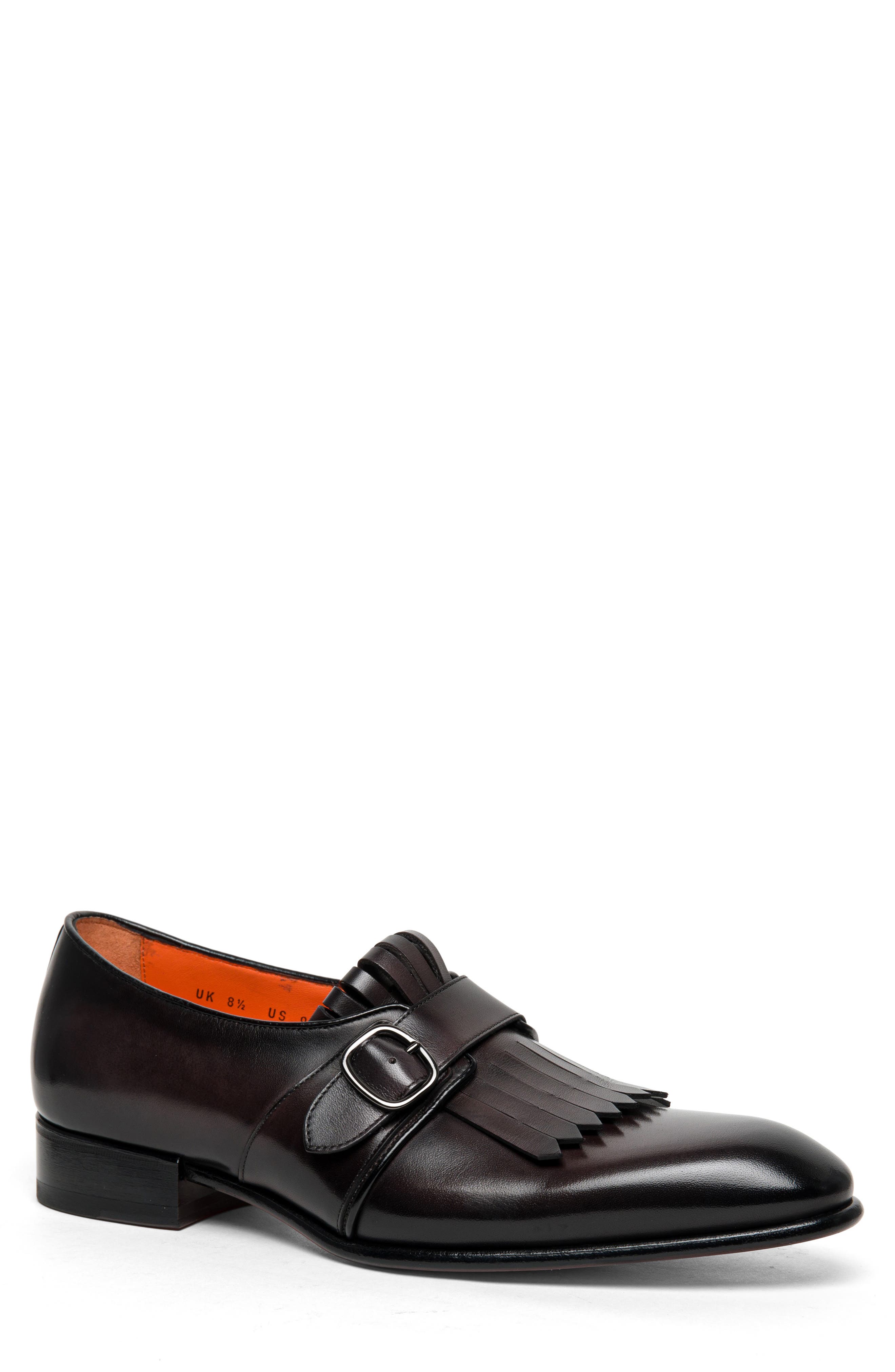 Santoni Carter Kiltie Fringe Loafer, Main, color, 