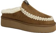 SHUSHOP Trinity Faux Suede Clog