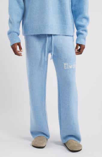 Intarsia Logo Baggy Sweatpants