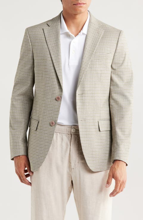 Gingham Sport Coat