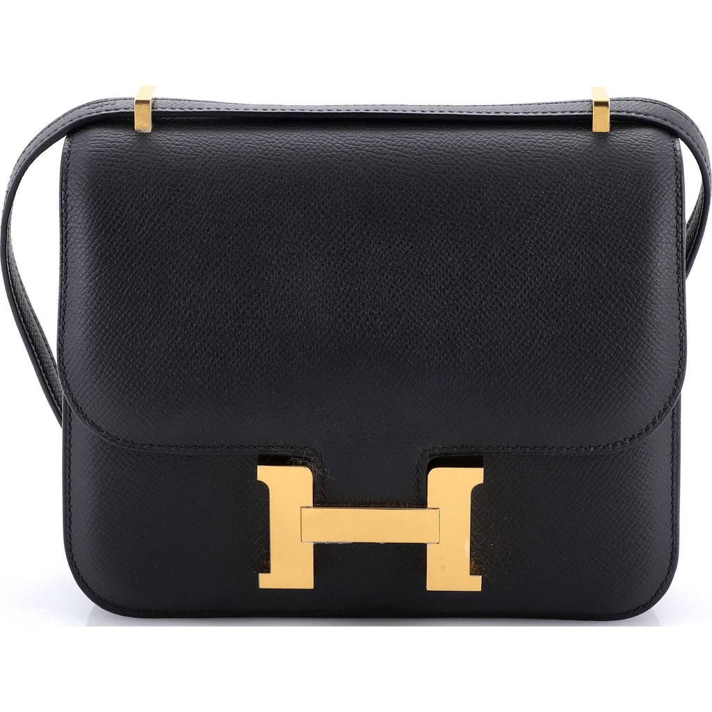 Pre-owned Hermes Hermes Constance Nm Bag Epsom 18 In Black