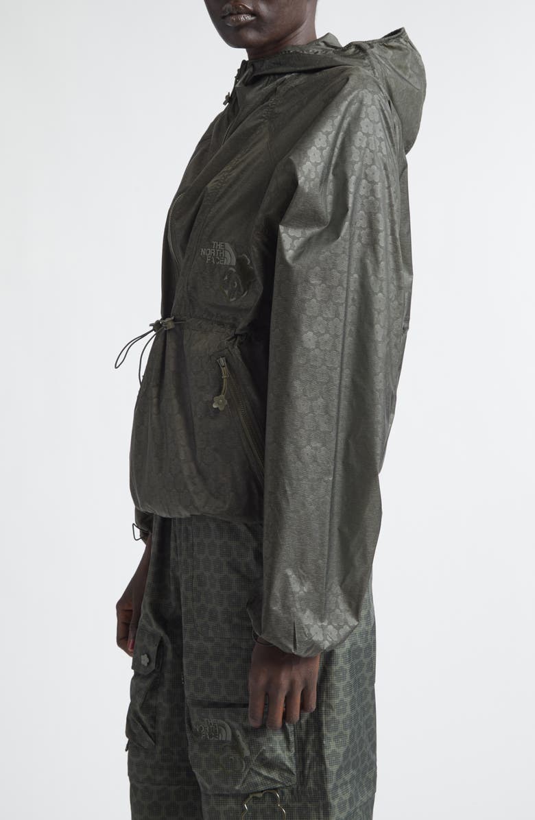 Cecilie Bahnsen x The North Face Wind Pullover Jacket, Alternate, color, Forest Night Green