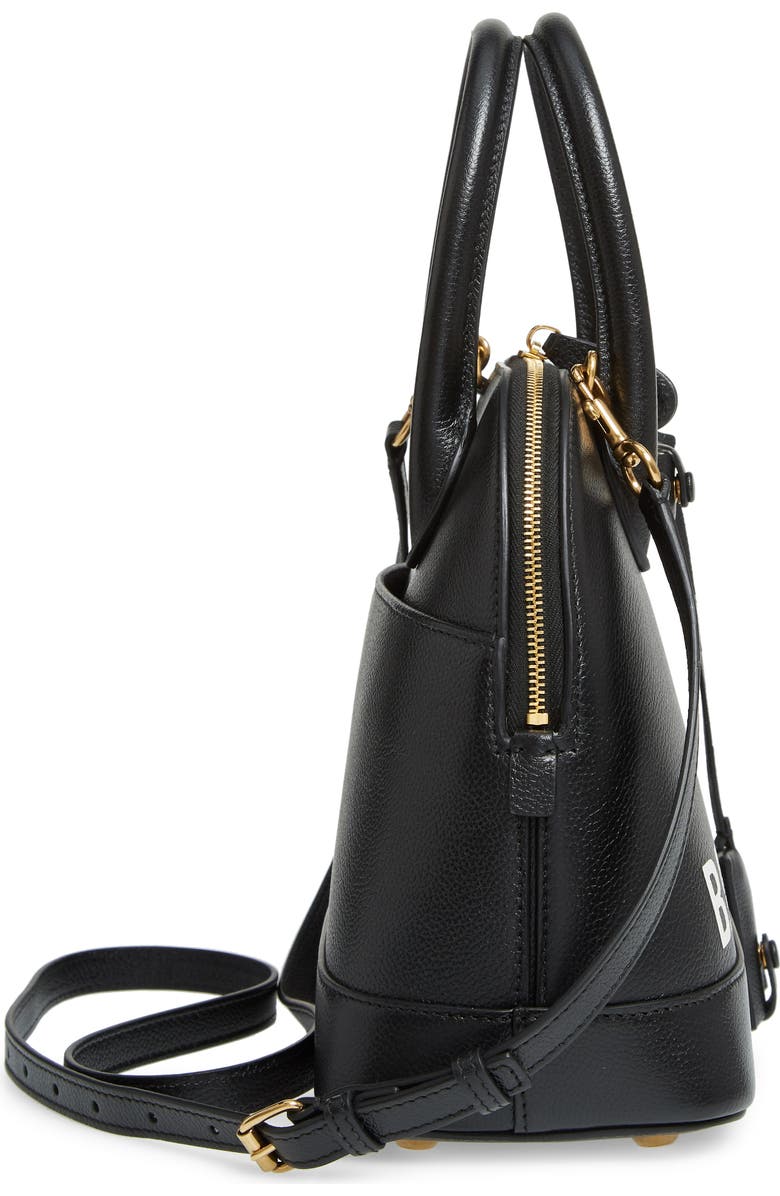 Balenciaga Small Ville Leather Satchel, Alternate, color,