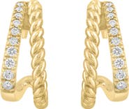 EFFY Diamond Hoop Earrings