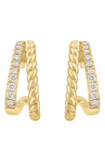 EFFY Diamond Hoop Earrings