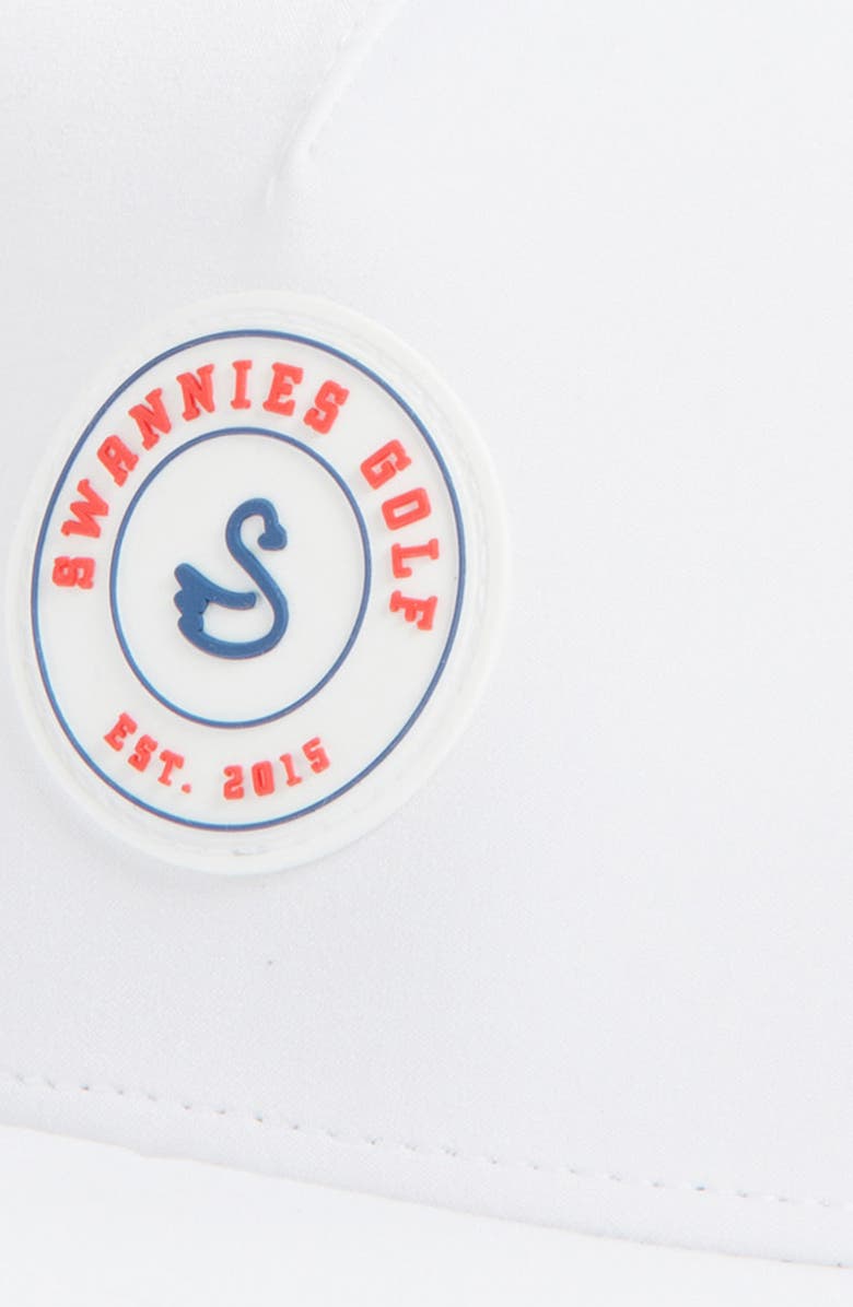 Swannies Kids' Wade Hat, Alternate, color, White Red