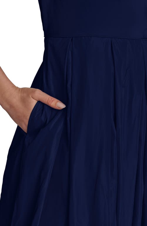 Donna Karan New York Bow One-shoulder Gown