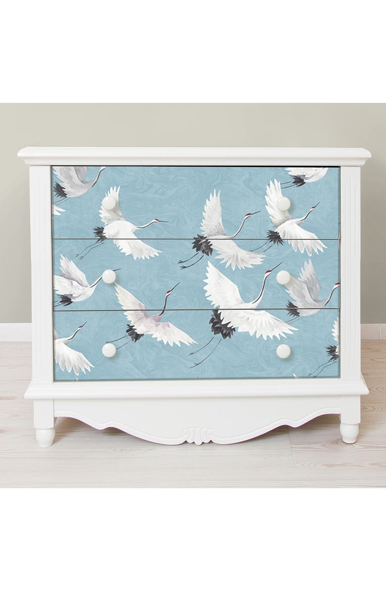 Wallpops Halcyon Blue Peel & Stick Wallpaper, Alternate, color, Blue