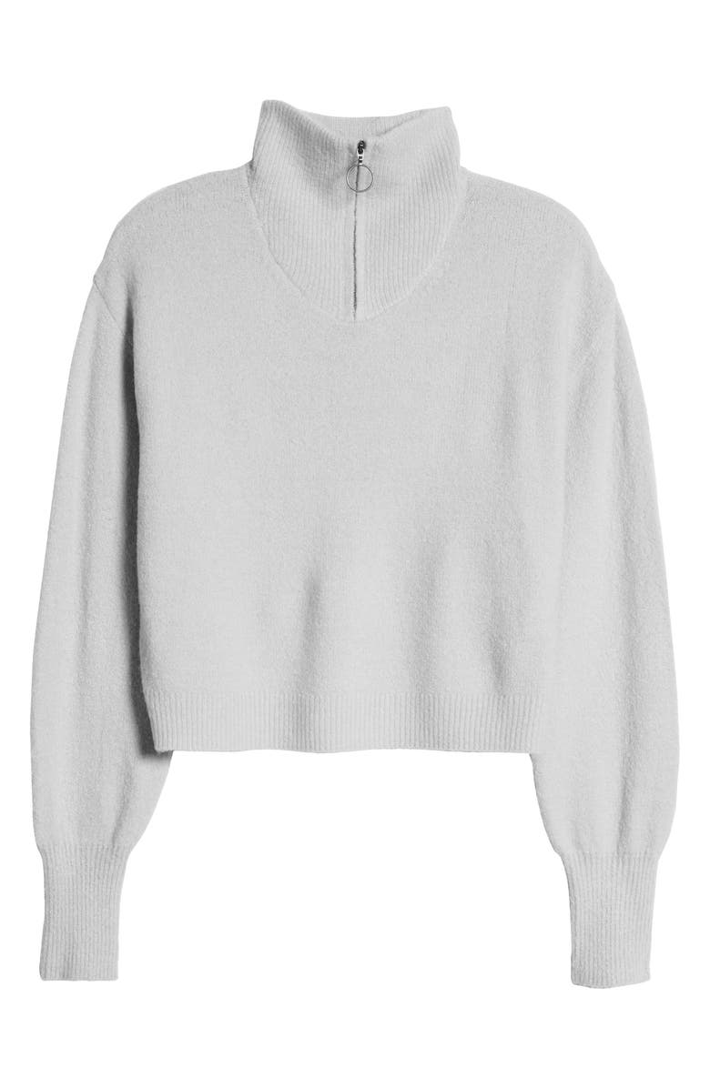 BP. Zip Mock Neck Sweater, Alternate, color, 