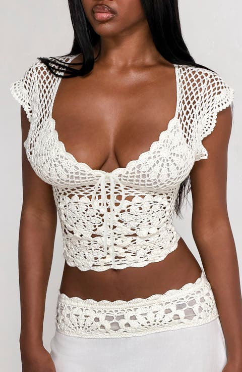 Sasha Crochet Top