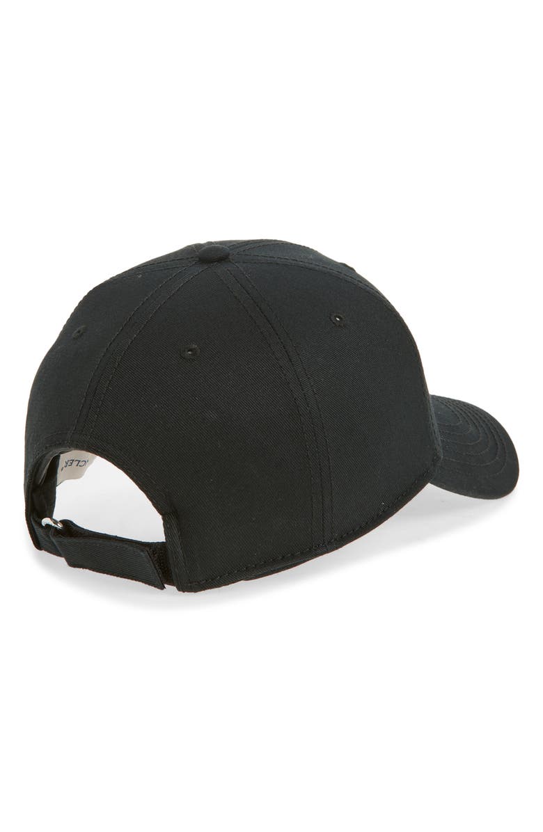 Moncler Archive DNA Cotton Twill Baseball Cap, Alternate, color, Black