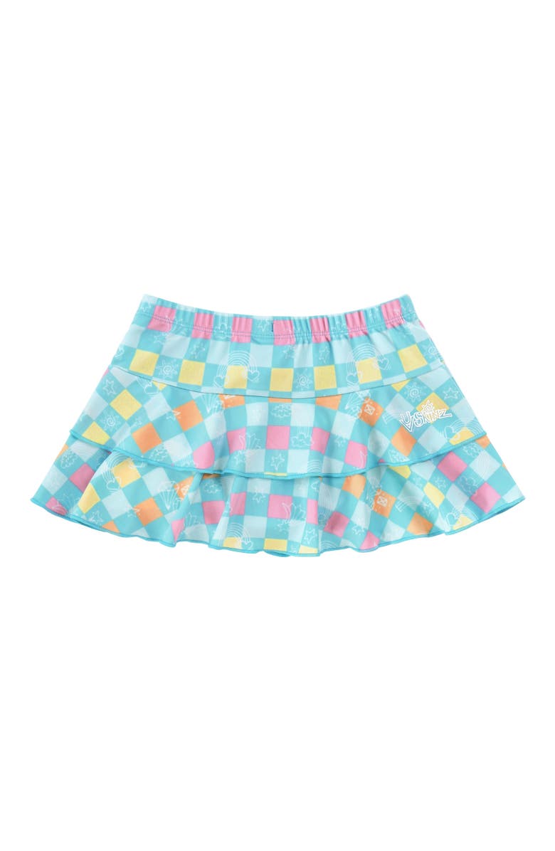 UV Skinz Sunny Swim Skirt, Alternate, color, Treasure Checkers