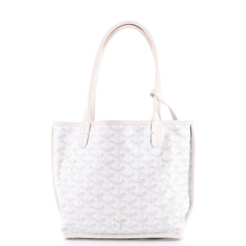 Anjou Reversible Tote Coated Canvas Mini