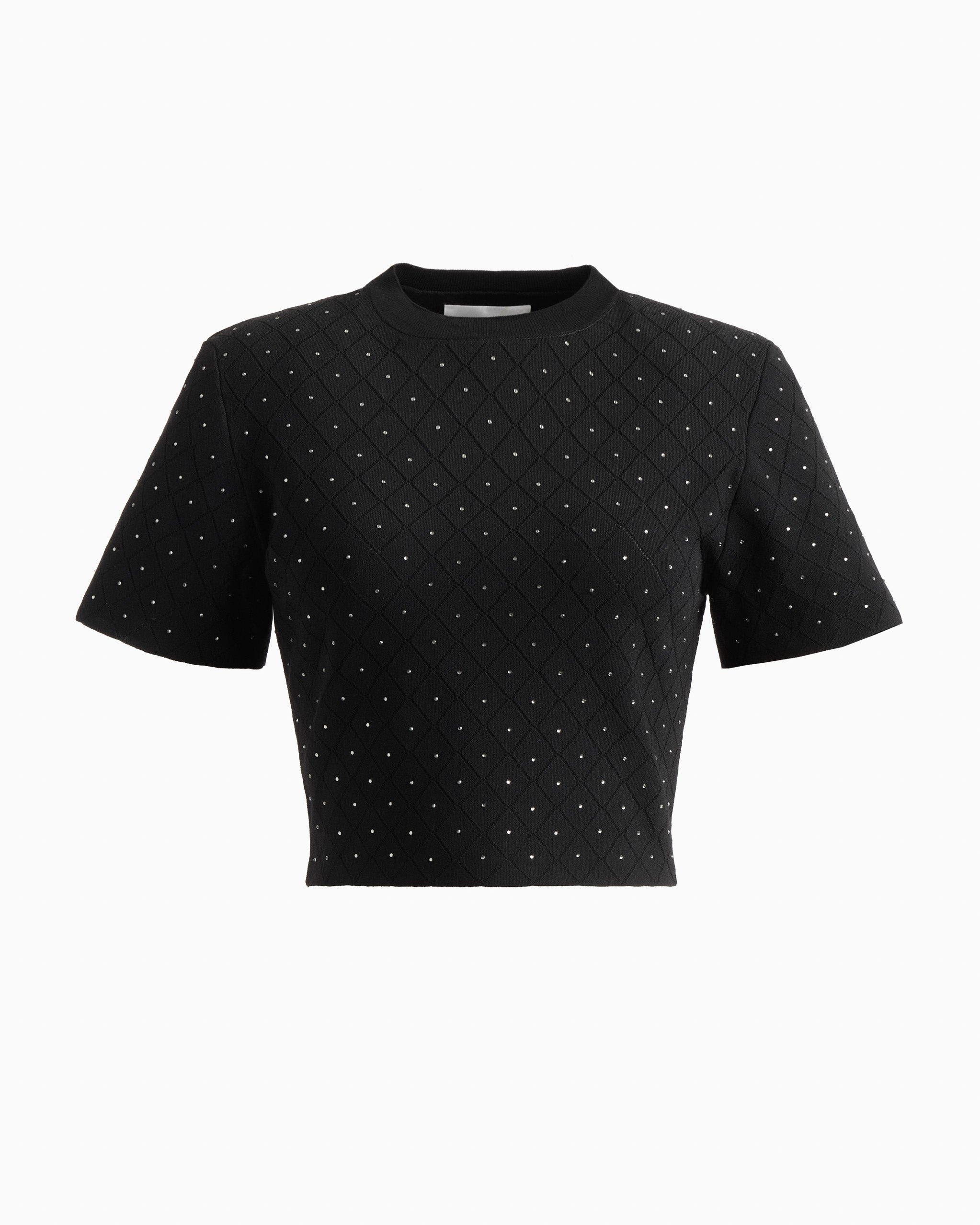 Raya jeweled crop tee - image 2