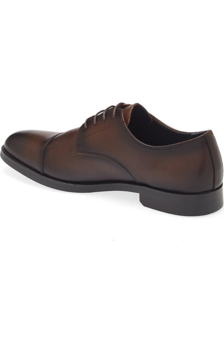 Nordstrom Elliott Cap Toe Lace-Up Derby, Alternate, color, Brown Clove