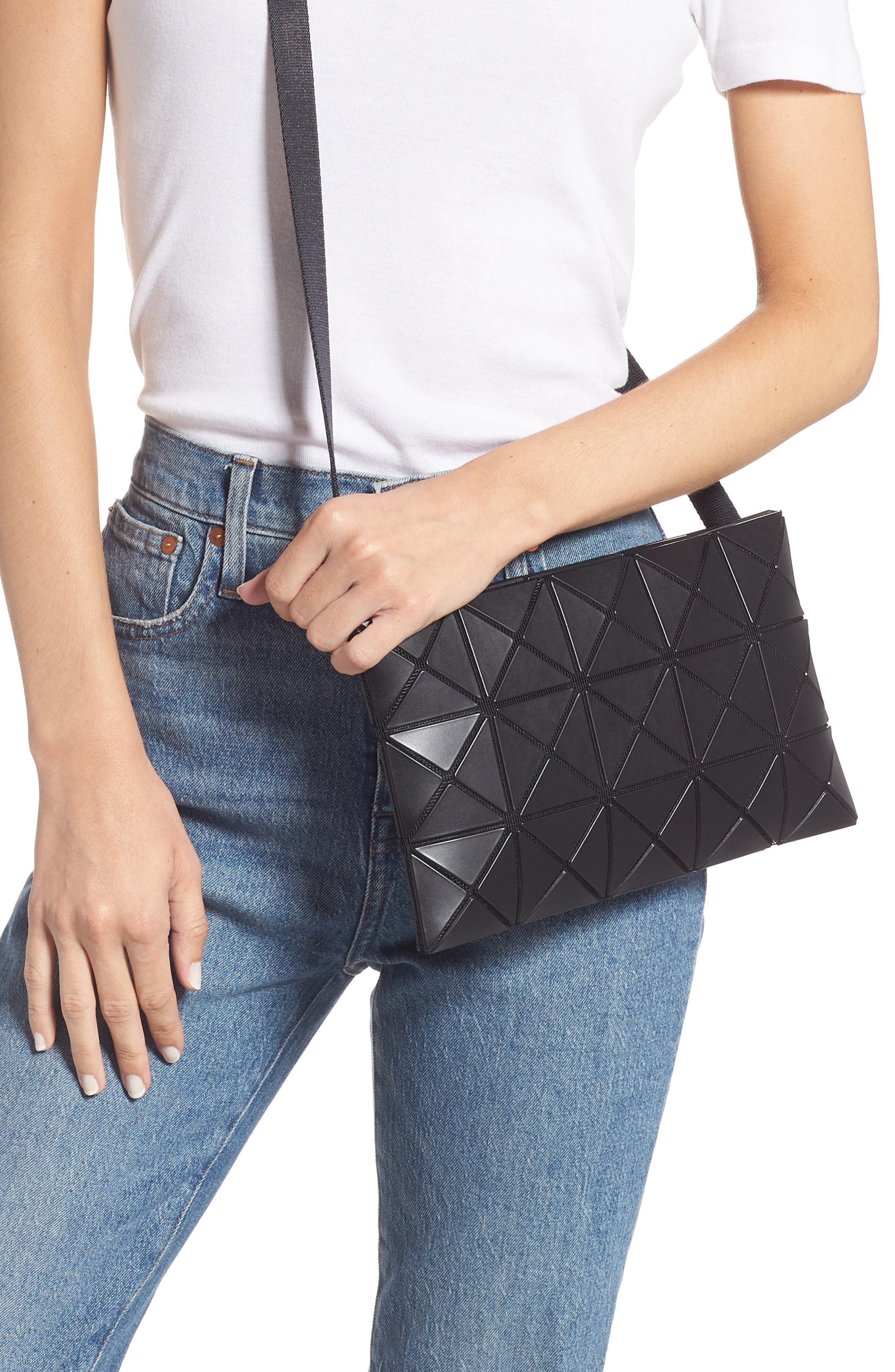 Bao Bao Issey Miyake Small Lucent Matte Crossbody Bag, Alternate, color, 