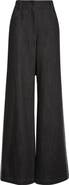 Akris punto High Waist Wide Straight Leg Jeans