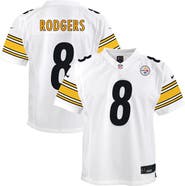 Nike Youth Nike Aaron Rodgers White Pittsburgh Steelers Game Jersey