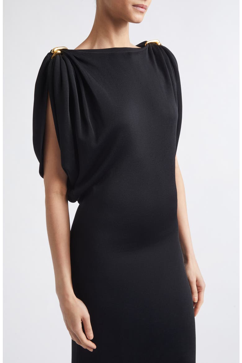 Henderson Knit Maxi Dress, Alternate, color, BLACK