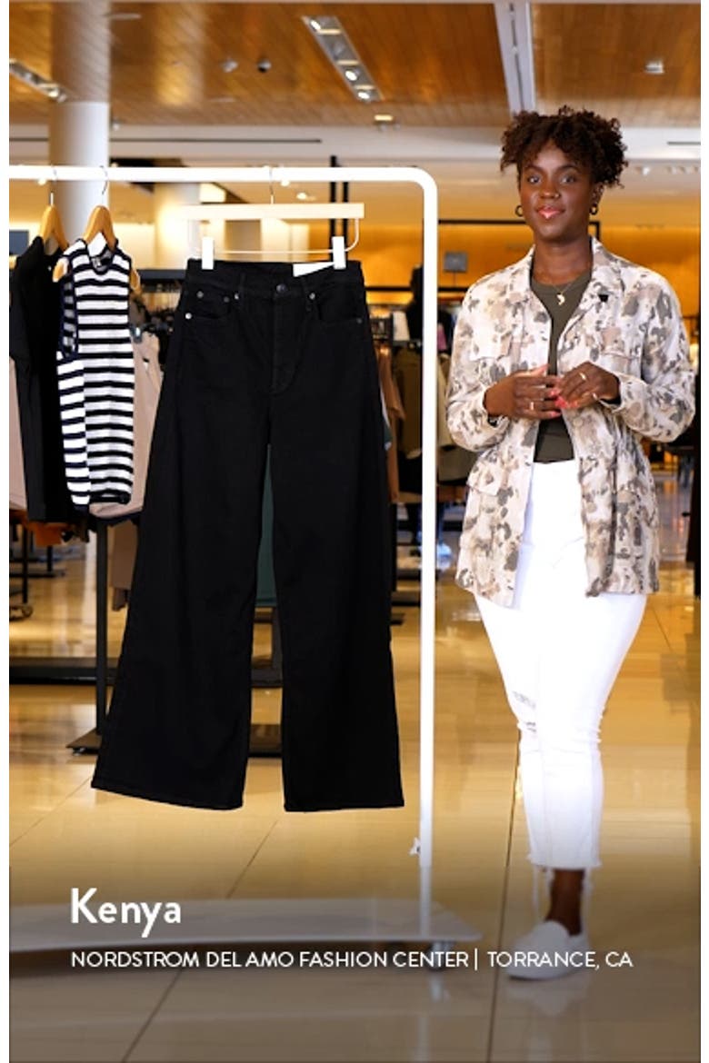 Flexi Sofie High Waist Ankle Wide Leg Jeans video