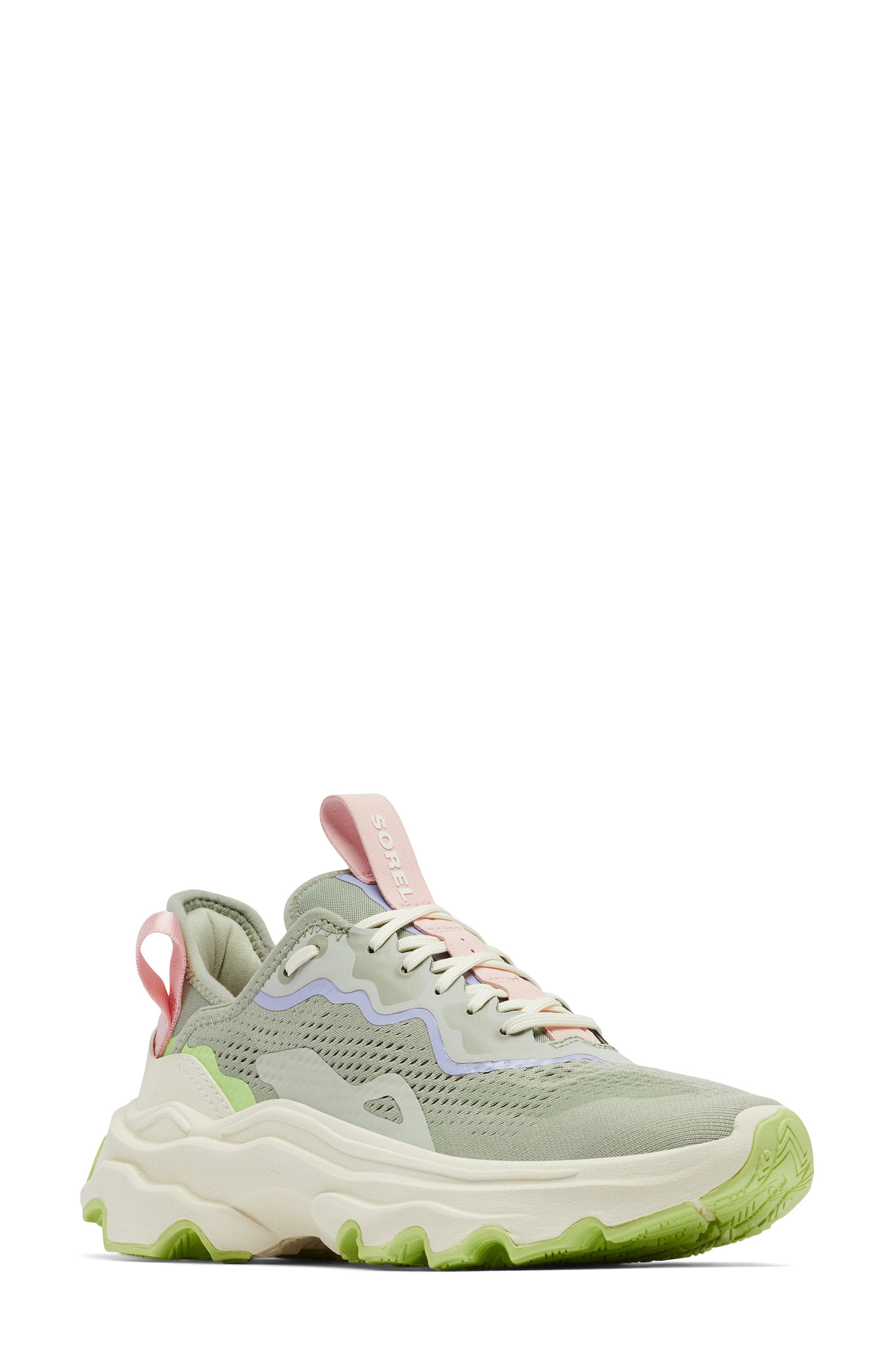 Kinetic Breakthru Day Lace Sneaker, Main, color, SAFARI/ TIPPET