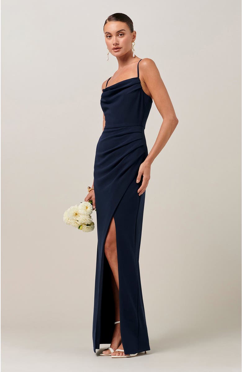 BWLDR Gemma Dress, Alternate, color, Navy Blue