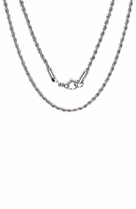 Men's Rope Chain Necklace