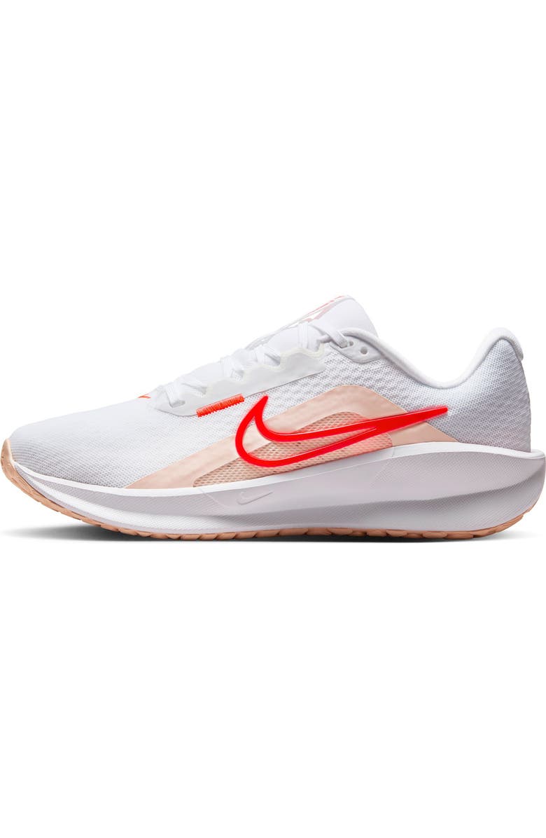 Nike Downshifter 13 Sneaker, Alternate, color, White/ Crimson/ Coral